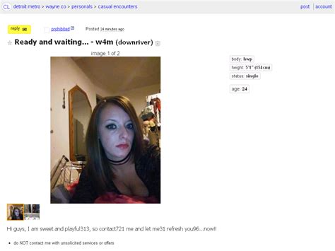 women seeking men craiglist|Casual Encounters W4M .